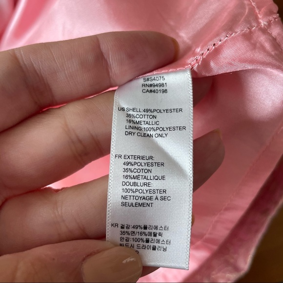 Forever 21 / Pink Metallic Mini-Skirt - Picture 5 of 7